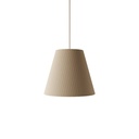 Impero outdoor lampshade with E27 fitting – Bernice dove grey