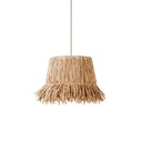 Honolulu raffia lampshade