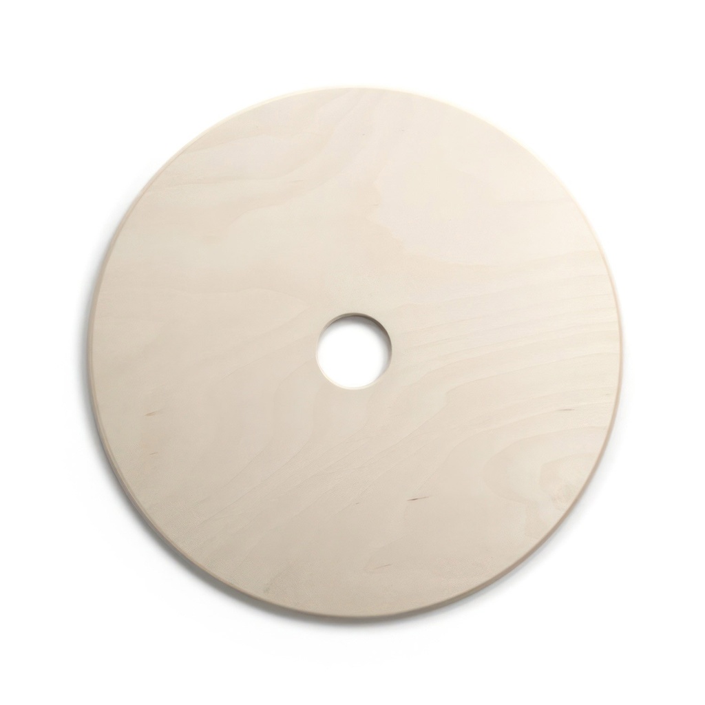 [LPWUFONAT] UFO-Lampenschirm aus naturbelassenem Holz