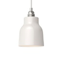 Vaso ceramic lampshade, Materia collection - Made in Italy – Glossy white