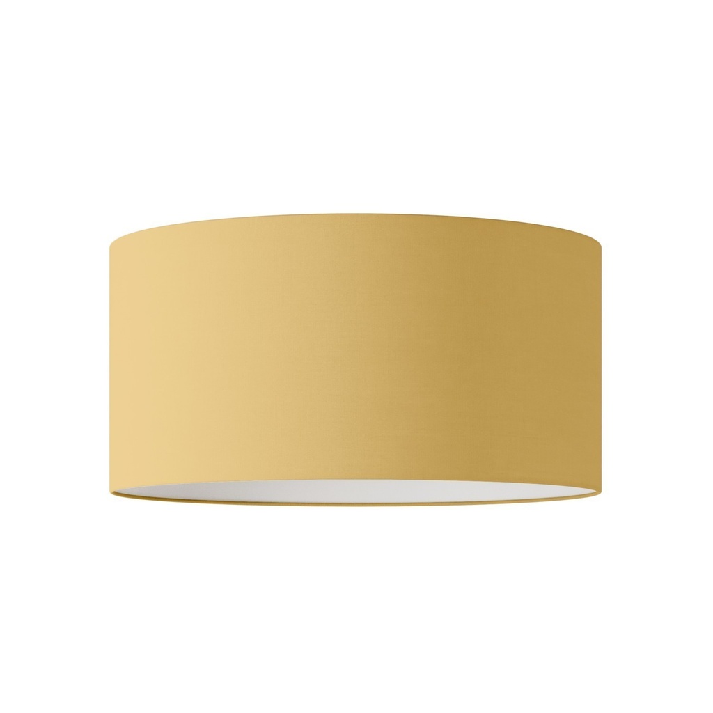 Cilindro XL Lampenschirm aus Stoff mit E27-Fassung – Arenal Gold