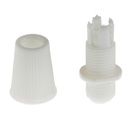 Cable clip clamp – White