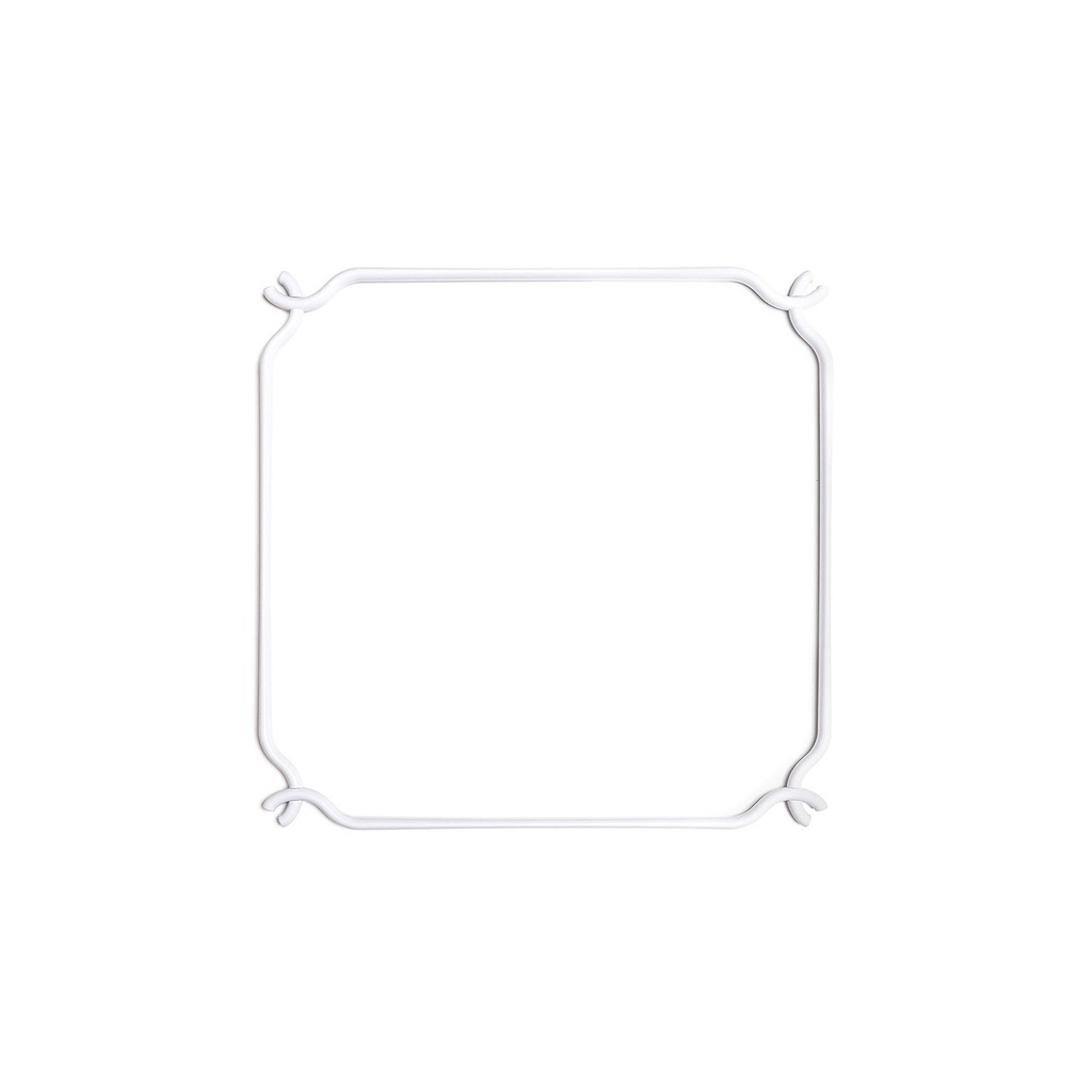 Cage Carrée - Structure pour lustres – Blanc, 34 cm