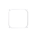 Cage Carrée - Structure pour lustres – Blanc, 34 cm