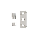 Metal balancer with millimetric adjustment for steel cables and lampshades, M10x1 thread