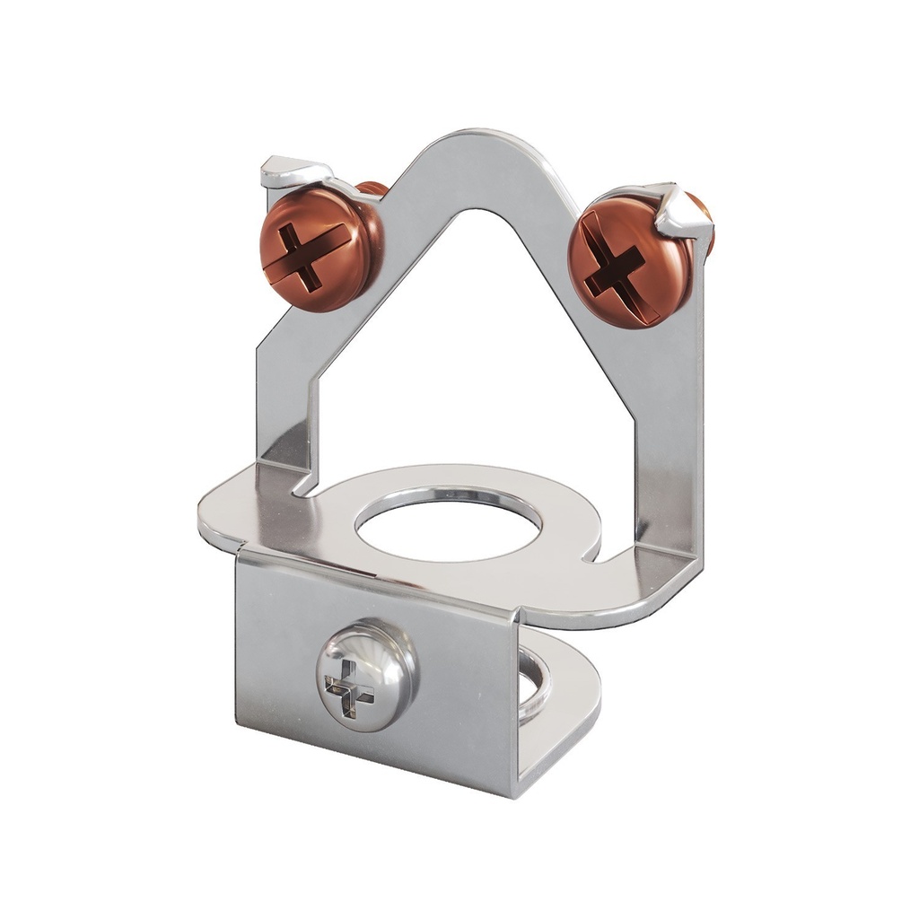 Germany hook for ceiling rose with double grounding - M10x1 fitting