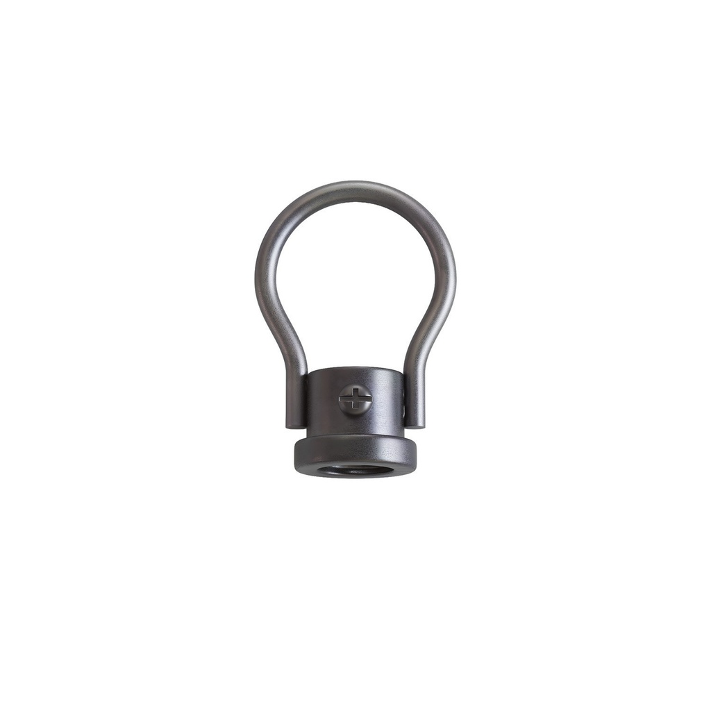[AVS0225-VM-CP] Ringhaken aus Metall für Stahlketten, Anschluss M10x1 mit Sicherungsschraube
