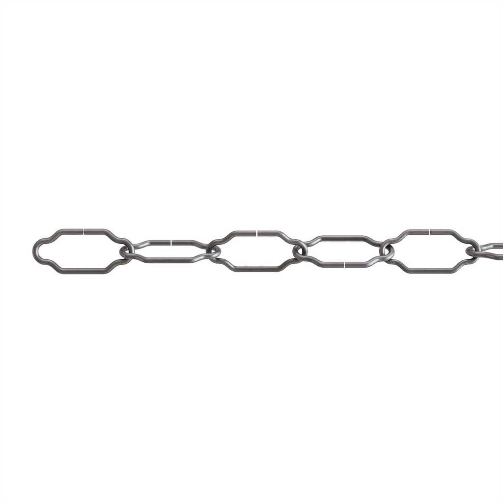 [AVS0864-CP] Cathedral iron chain for chandeliers and pendant lamps, length 50 cm
