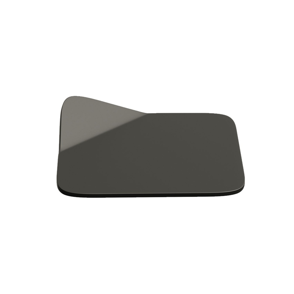Base metallica da superfici piane per lampada Magnetico! – Nero