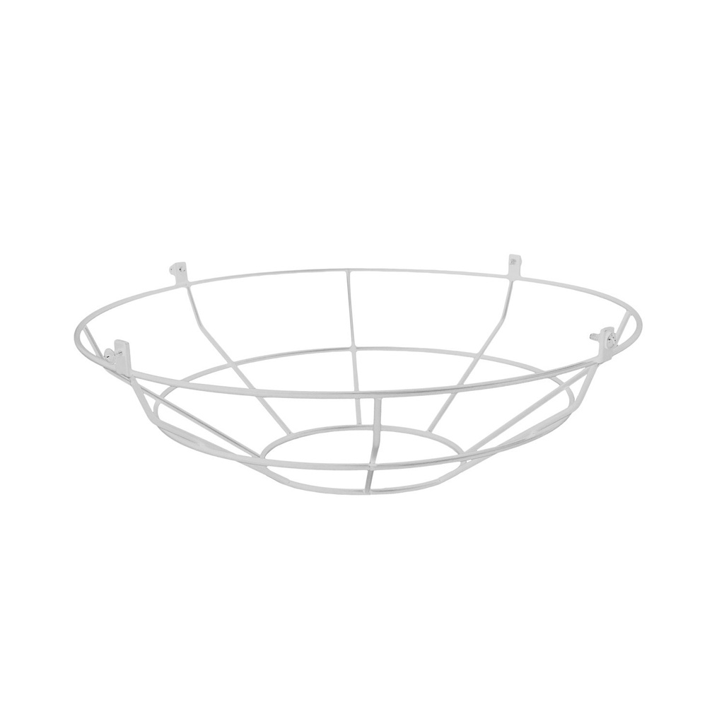Cage en métal pour abat-jour Harbour – Blanc