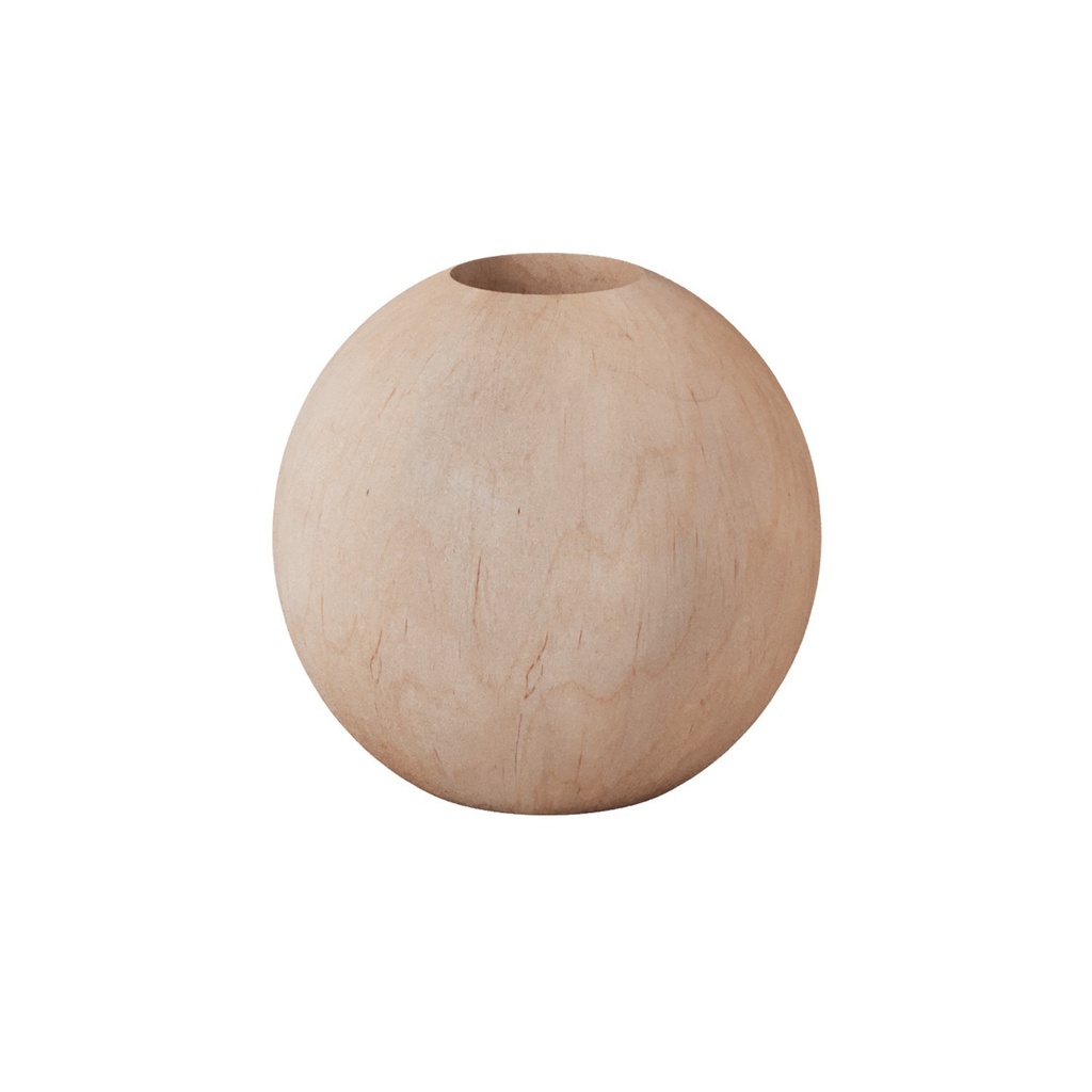 [SFERA] Base de lampe de table en bois - Sphère