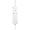 Variateur universel pour lampes de table avec bouton tactile pour ampoules LED et à incandescence – Blanc