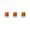 WAGO connector kit compatible with 2x cable for 1-hole ceiling rose