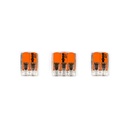 Kit de connexion WAGO compatible avec câble 3x pour rosace à 1 trou