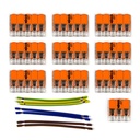 WAGO-Anschlusskit für 10-Loch-Baldachin, passend für 3x-Kabel