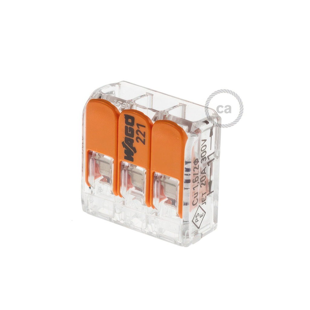 [MOR413] Borne universelle transparente à 3 entrées