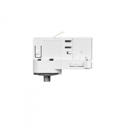 Powergear-Adapter für 3-Phasen-Schiene, zur Erweiterung oder als Gelenk – Weiß