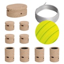 Filé Symmetric Kit System für Lichterketten mit 5m Kabel und 9 Holzelementen für den Innenbereich – CF10