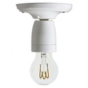 Fermaluce Color, colourful porcelain wall or ceiling light point – Without bulb, White