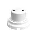 Kit scatola di derivazione e base in porcellana – Bianco