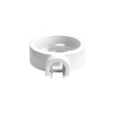 Base in porcellana per presa elettrica e interruttore/deviatore compatibile con Creative-Tubes, da 1 a 4 uscite – Bianco, 1 uscita