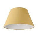 Abat-jour Impero L pour lampe à poser ou applique avec culot E27 – Arenal Or