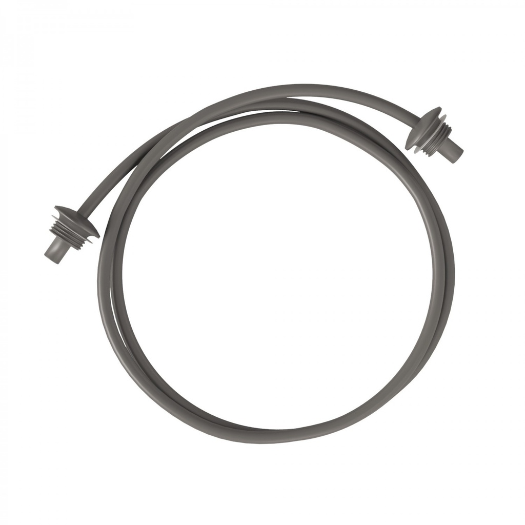 [IB-PB602-70-GRI] Cavo di connessione tra paralumi 70/140 cm (27 9/16" / 55 1/8") - Marina (Grigio, 70 cm (27 9/16"))