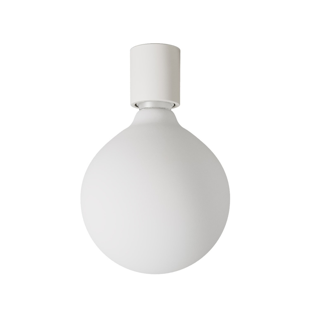 Applique avec ampoule effet porcelaine - Étanche IP44 - IO – Blanc