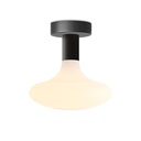Applique Fermaluce en métal avec ampoule Idra – Noir