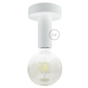 Applique ou plafonnier en bois Fermaluce Wood M – Sans ampoule, Blanc