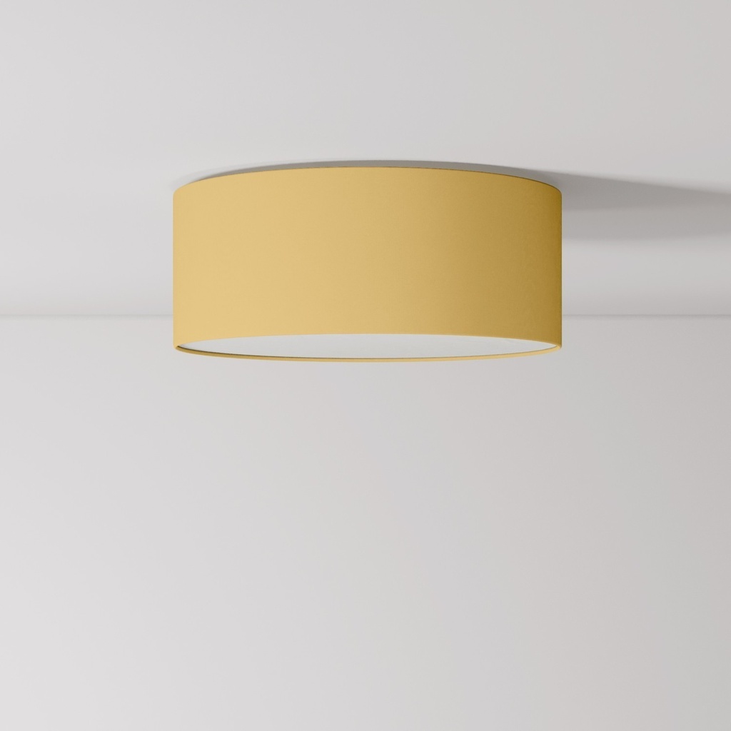 Plafoniera in tessuto Small - Made in Italy – Senza lampadina, Arenal Oro