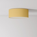 Plafonnier en tissu Small - Made in Italy – Sans ampoule, Arenal Or
