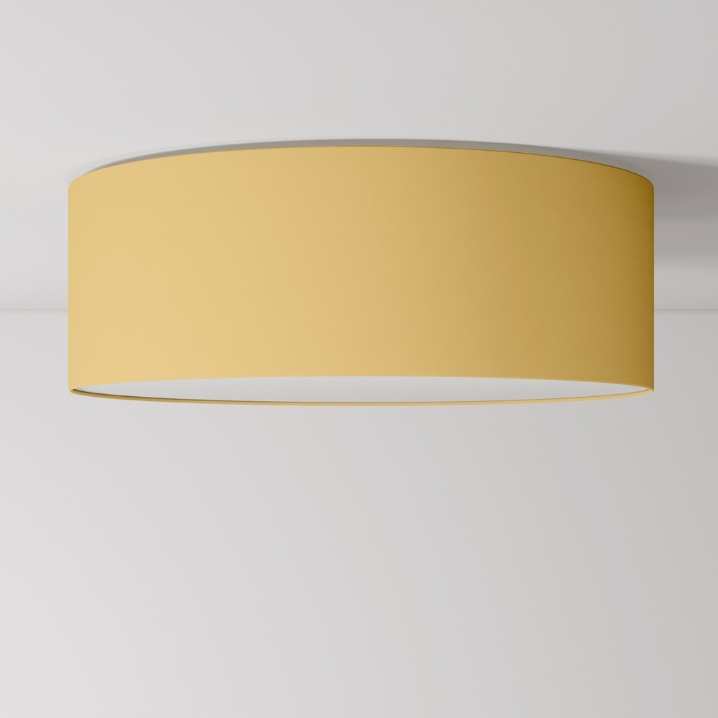Large fabric ceiling light – Without bulb, Arenal Gold