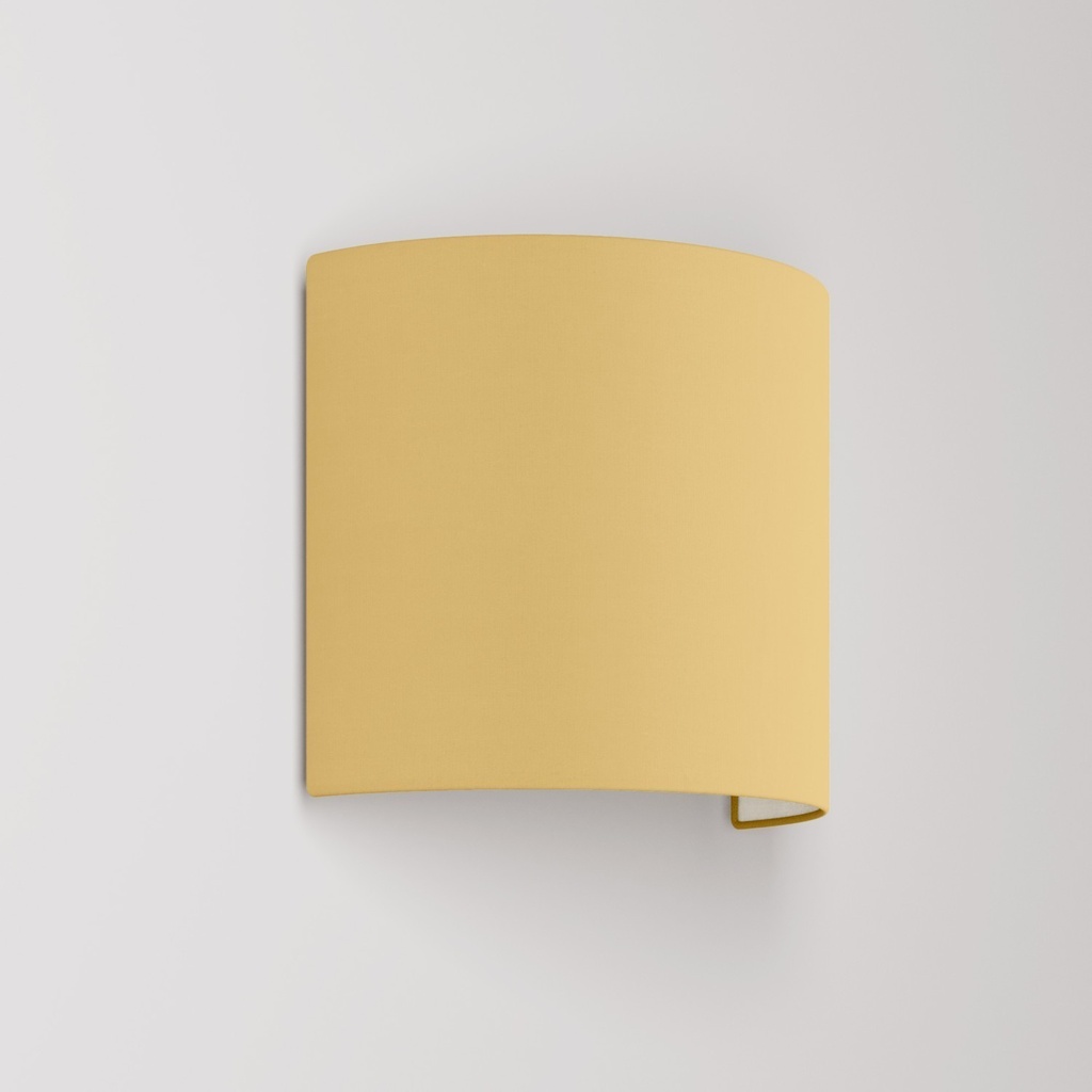 Applique Ventola con paralume in tessuto – Senza lampadina, Arenal Oro