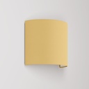 Applique Ventola con paralume in tessuto – Senza lampadina, Arenal Oro