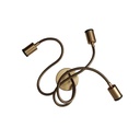 Mini SPOTLIGHT GU10 Flex 60 wall and ceiling lamp – No, Brushed bronze