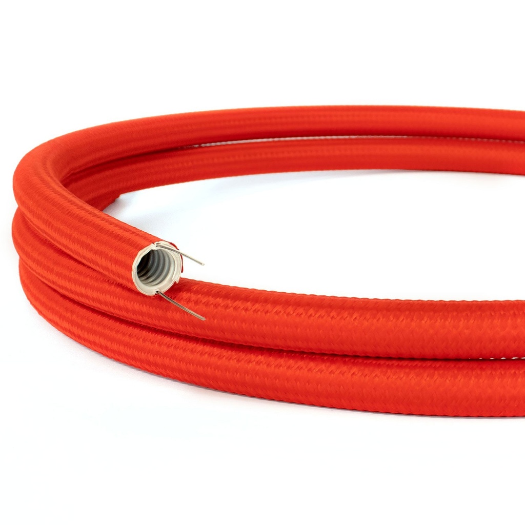 [NG20RM09] Creative-Tube flexible fabric-covered conduit, diameter 20 mm (Rayon red RM09)