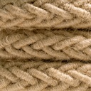 Cordone elettrico intrecciato 2XL 2x0.75, diametro 24 mm – Juta