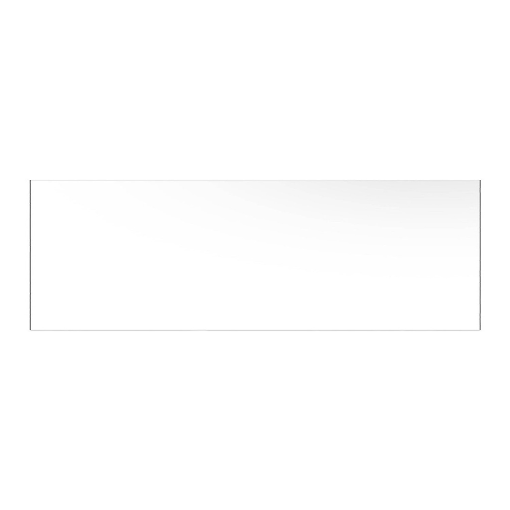 [CVRRE102] Pannello rettangolare per rosone 675x225 mm (Dibond bianco opaco)
