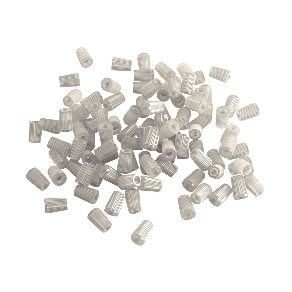 [PC100SER04] Lot de 100 serre-câbles transparents en plastique pour Rose-One