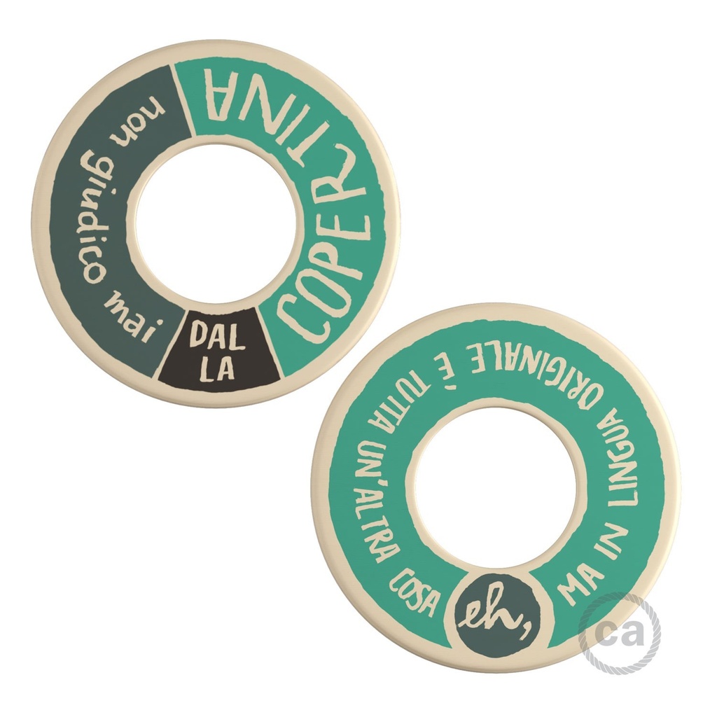 [KCDW02] MINI-UFO wooden disk READING BALLSH*T