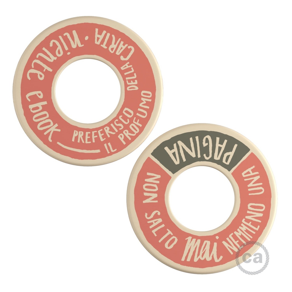 [KCDW04] Reversible wooden disk MINI-UFO READING BALLSH*T