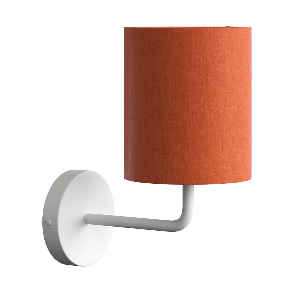 [APM4VBOPPBTFPCIA-MATTER-L] Applique Fermaluce Metal con paralume e prolunga curva