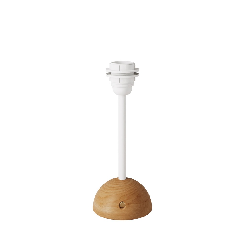 [CABLESS12-NAT] Base per lampada da tavolo portatile e ricaricabile Cabless12