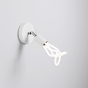 Applique regolabile Plumen 001 – Bianco
