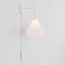 Lampada con spina Plumen Drop Top 002 – Bianco, UK