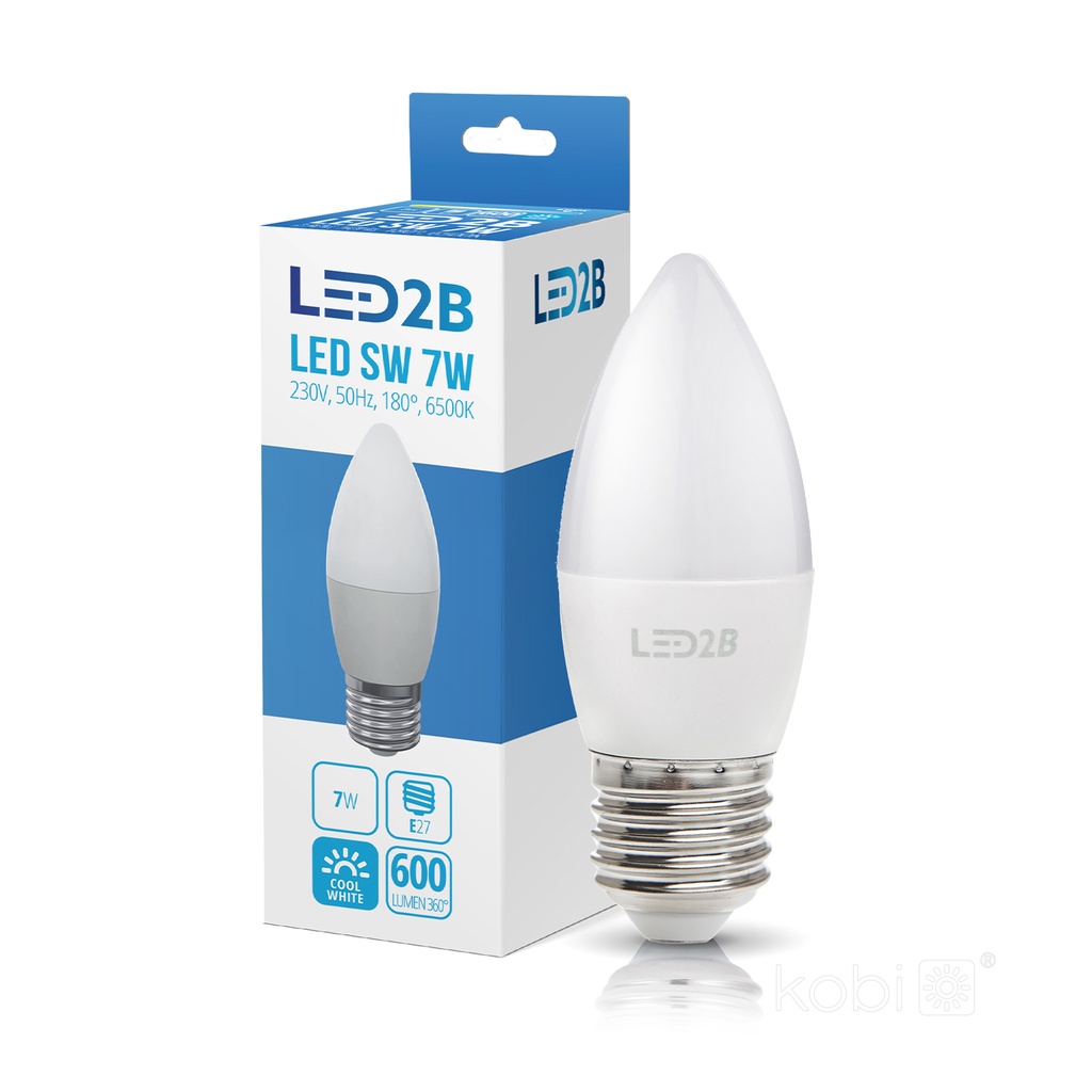 [001303] KOBI Lampadina LED SW 7W E27 6000K