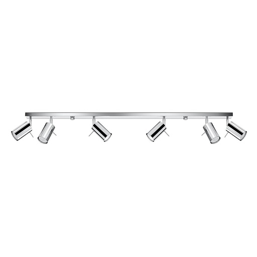 [SL.0732] Lampada a soffitto RING 6L cromo