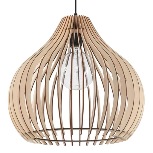 [SL.0639] Lampada a sospensione APRILLA in legno