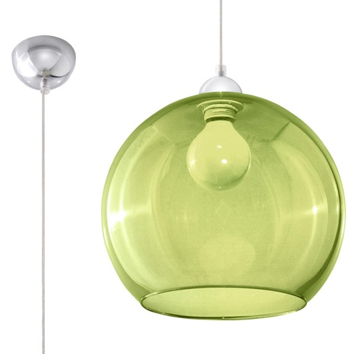 [SL.0254] BALL pendant lamp green